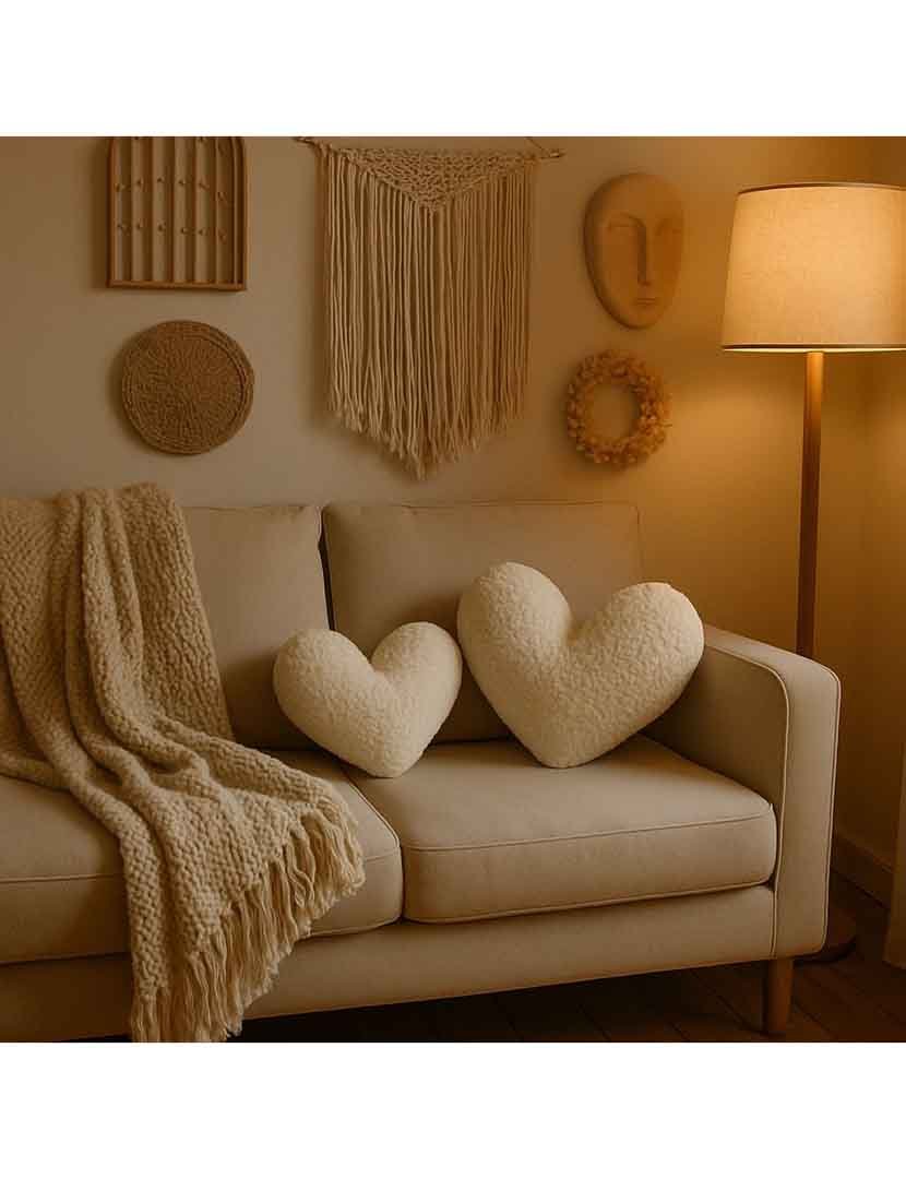 Almofada Teddy Kalp Big Bege Claro