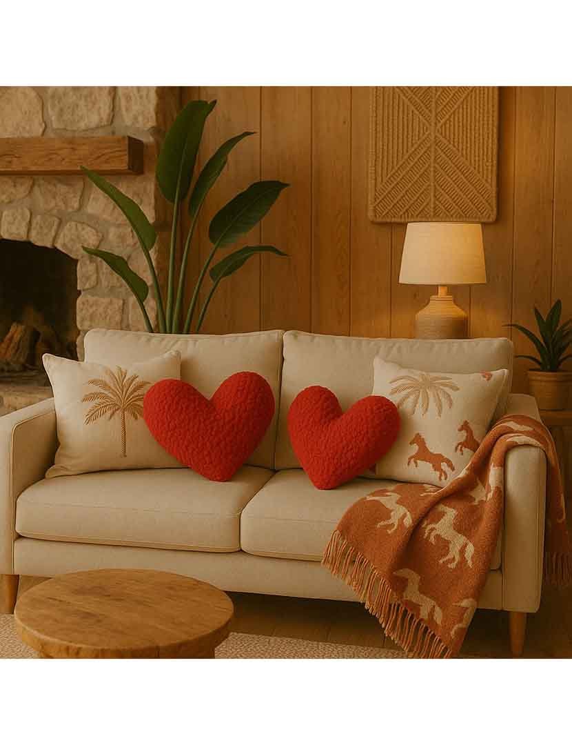 Almofada Teddy Kalp Big Vermelho