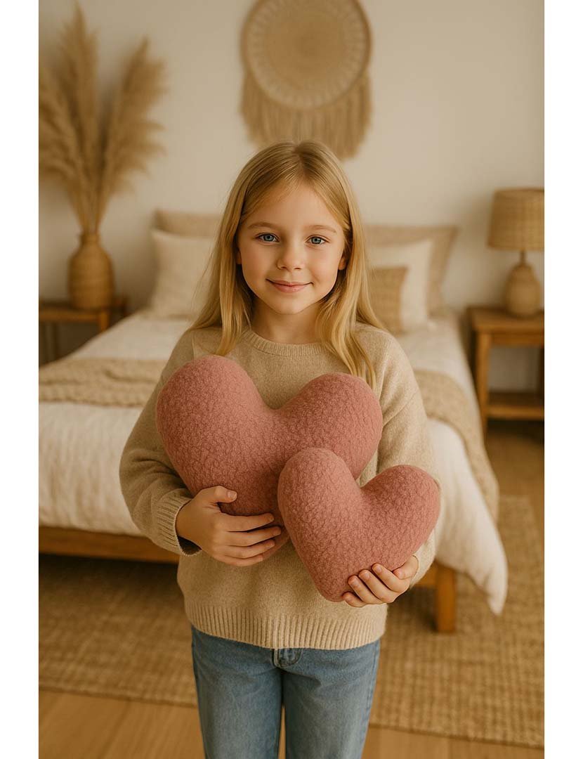 Almofada Teddy Kalp Small Rosa