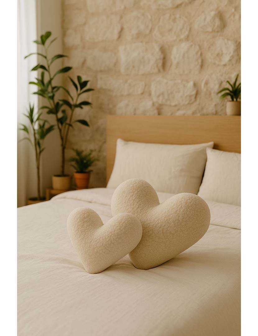 Almofada Teddy Kalp Small Bege Claro