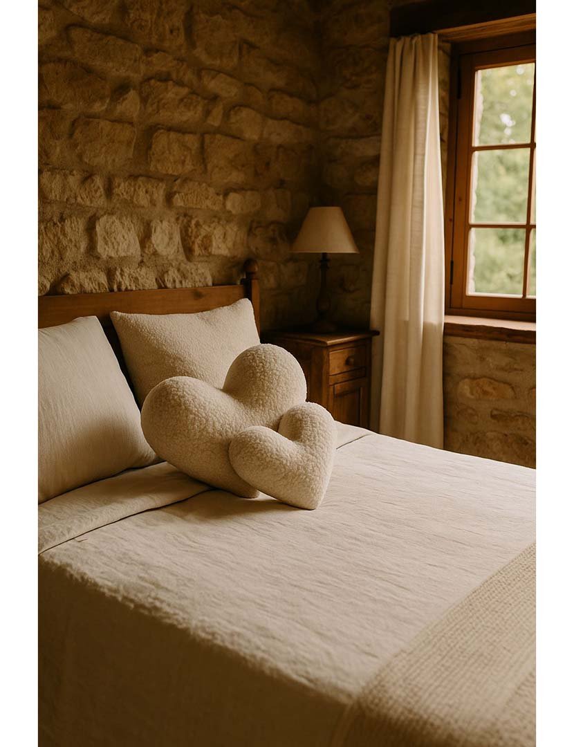 Almofada Teddy Kalp Small Bege Claro