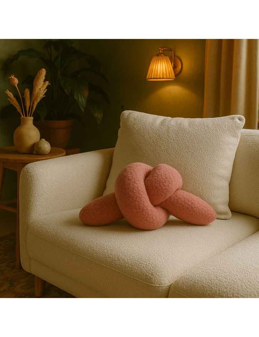 Almofada Ask Dugum Rosa