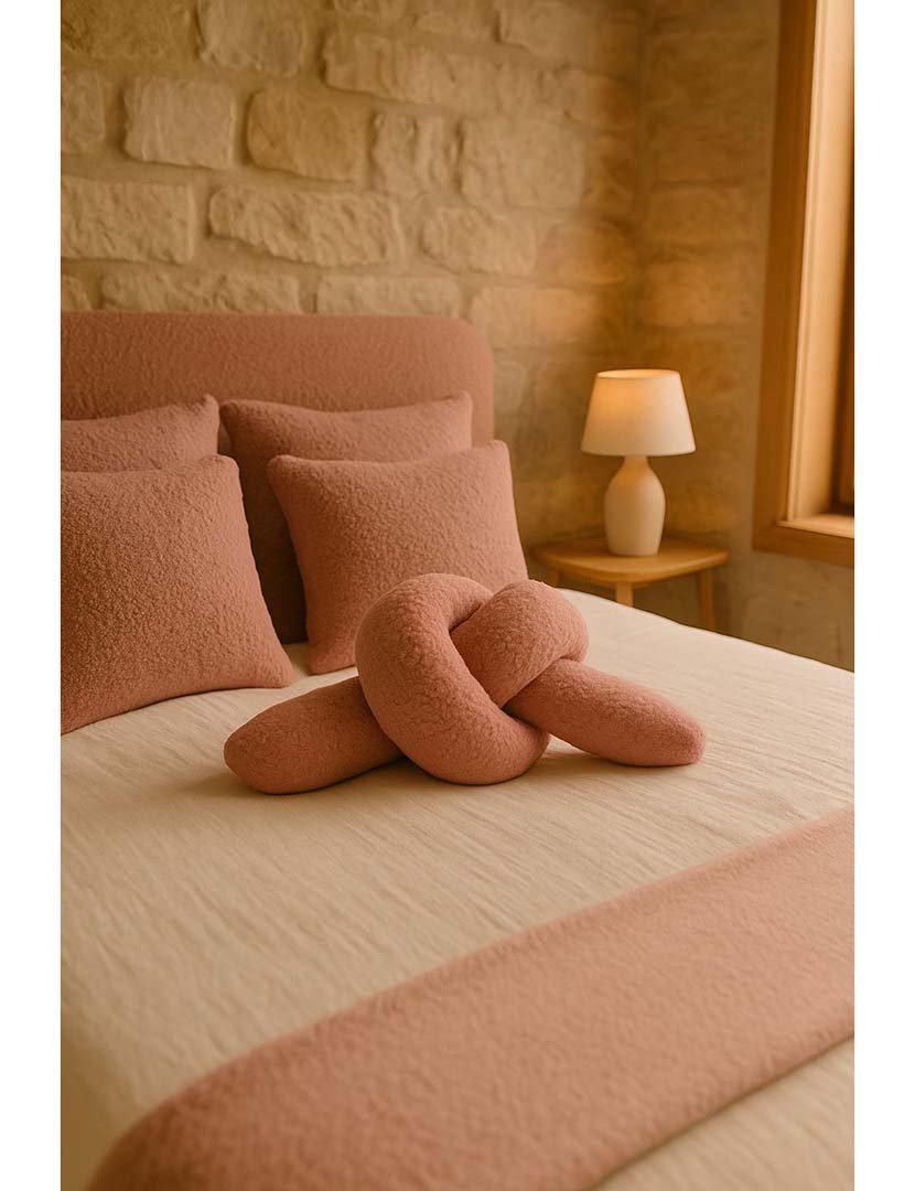 Almofada Ask Dugum Rosa