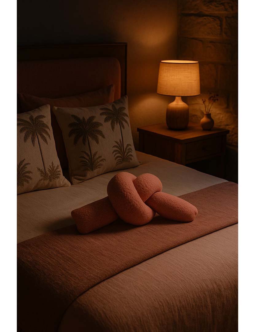 Almofada Ask Dugum Rosa