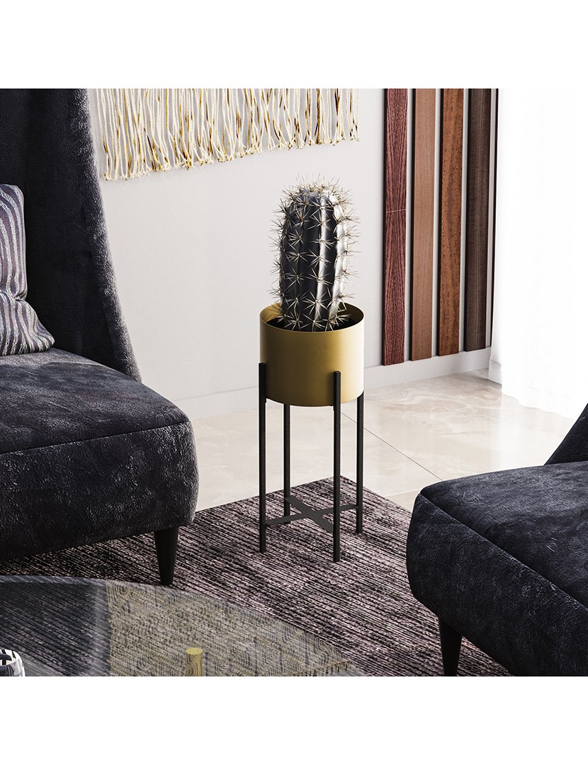 Vaso Decorativo Alto com Pés GED-026-A