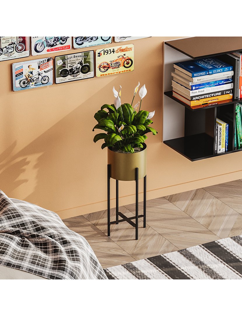 Vaso Decorativo Alto com Pés GED-026-A