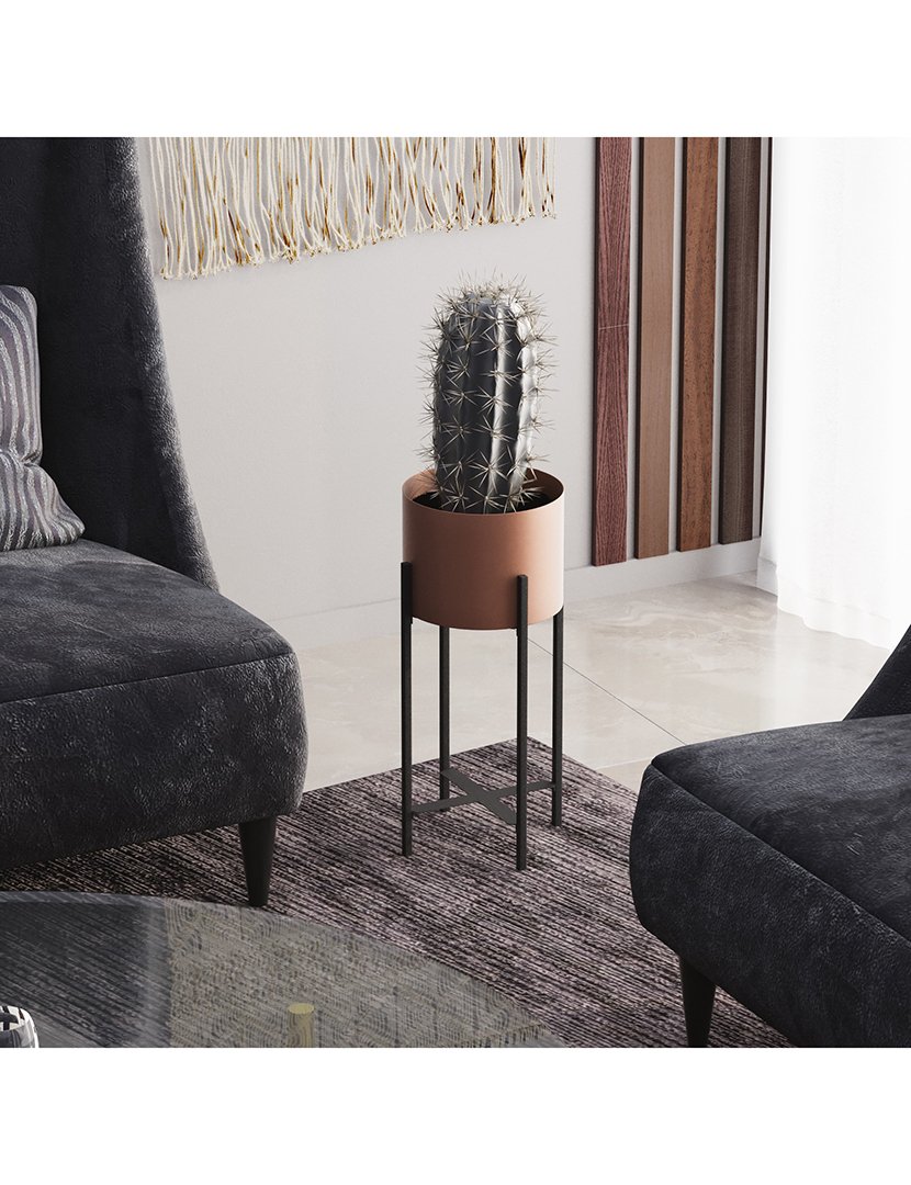 Vaso Decorativo Alto com Pés GED-026-B