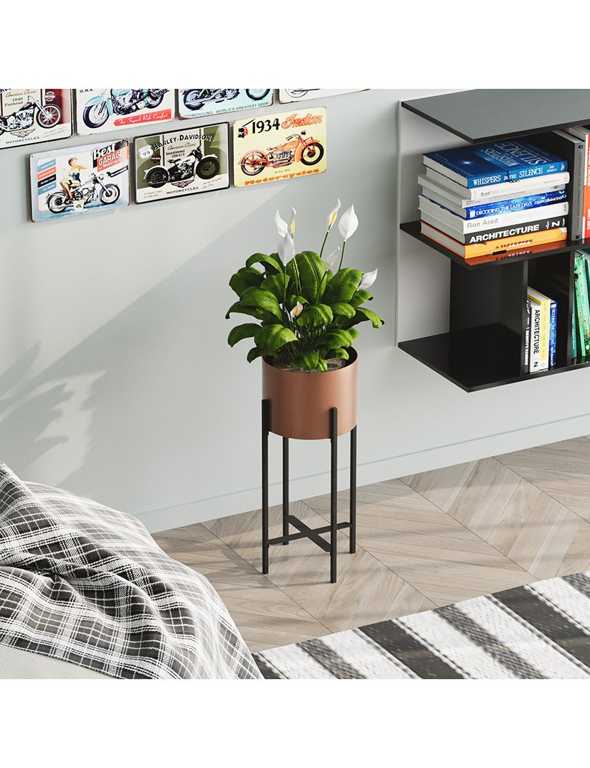 Vaso Decorativo Alto com Pés GED-026-B