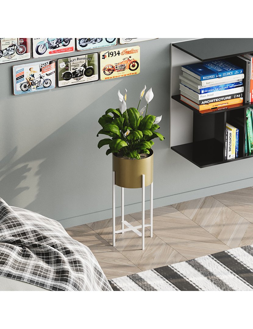 Vaso Decorativo Alto com Pés GED-026-C