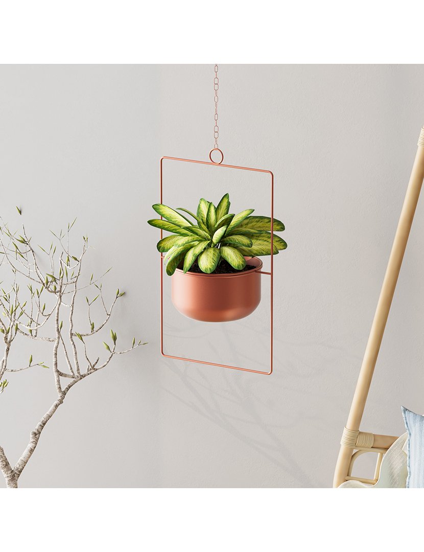 Vaso Decorativo Parapet Cobre