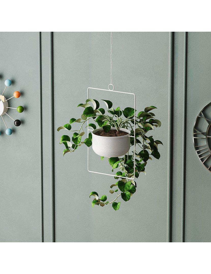 Vaso Decorativo Parapet Branco