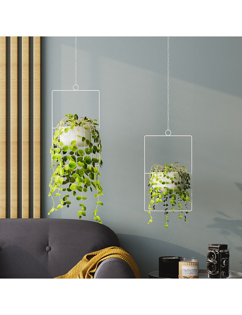 Vaso Decorativo Parapet Branco