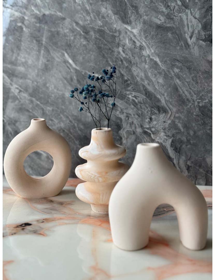 Conjunto de Vasos para Vela Glamour 5ST