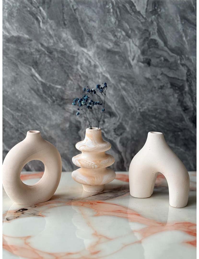 Conjunto de Vasos para Vela Glamour 5ST