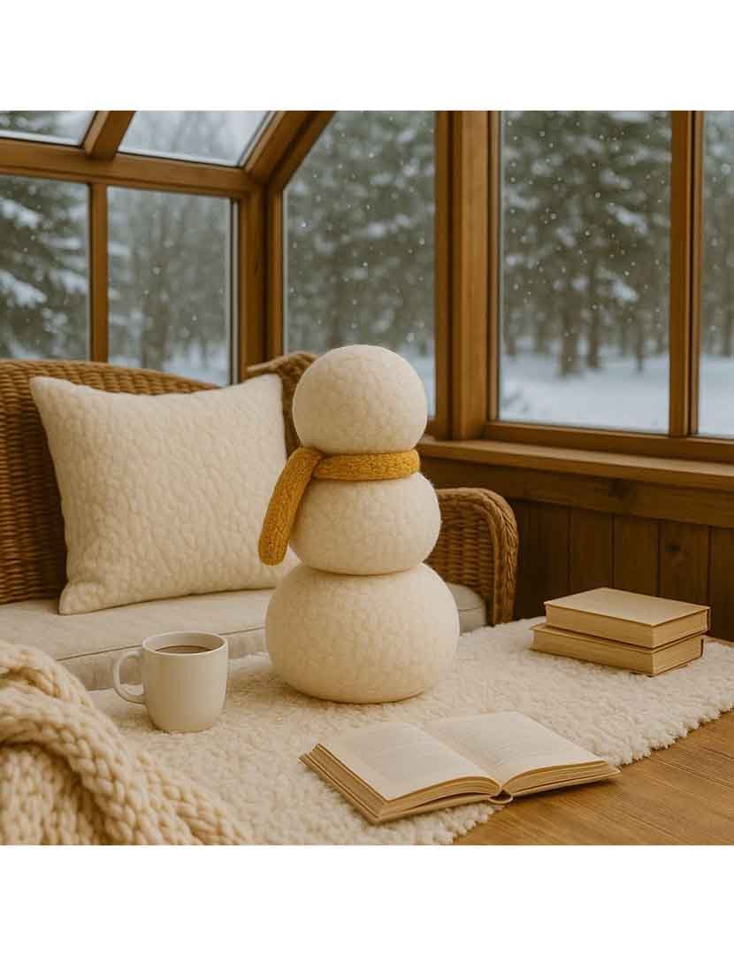 Almofada Kardan Adam - Castanho