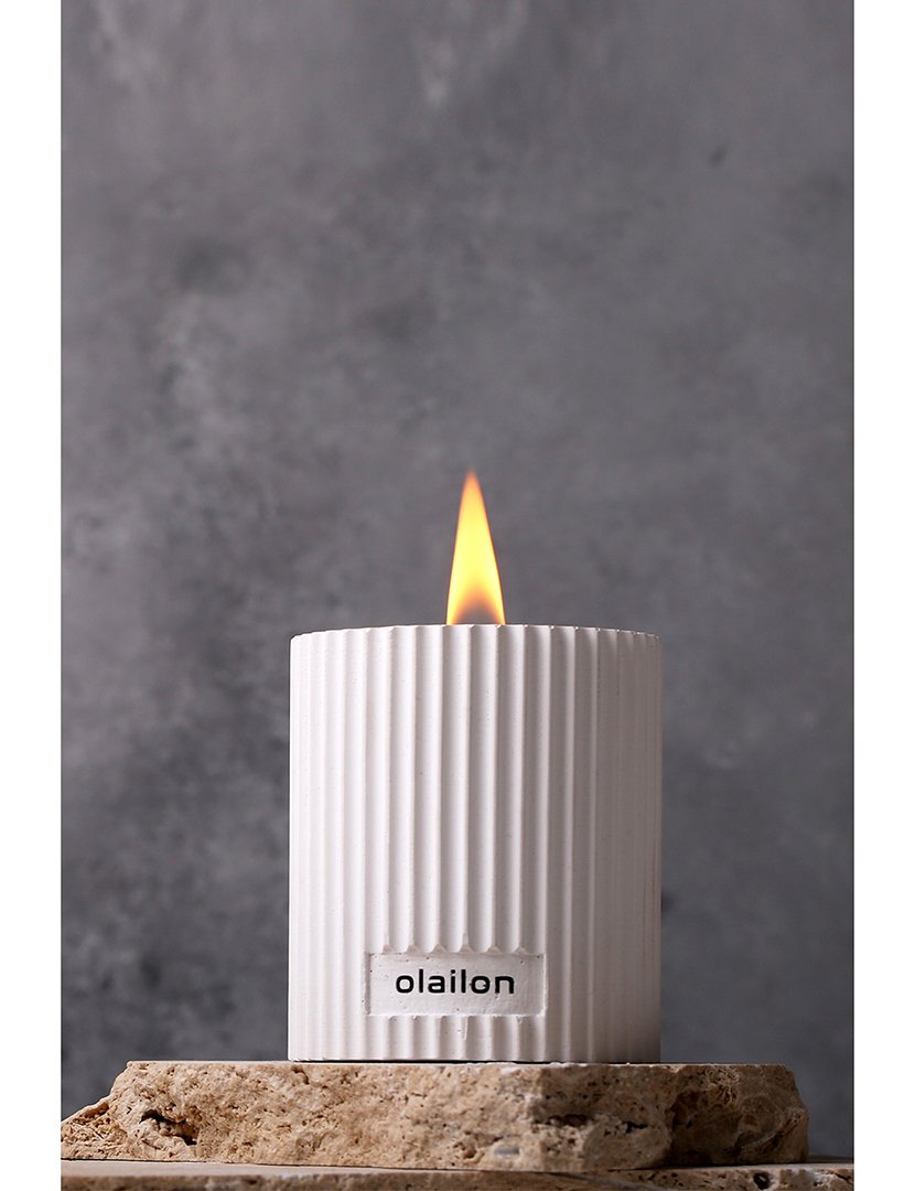 Vela Damla Branco