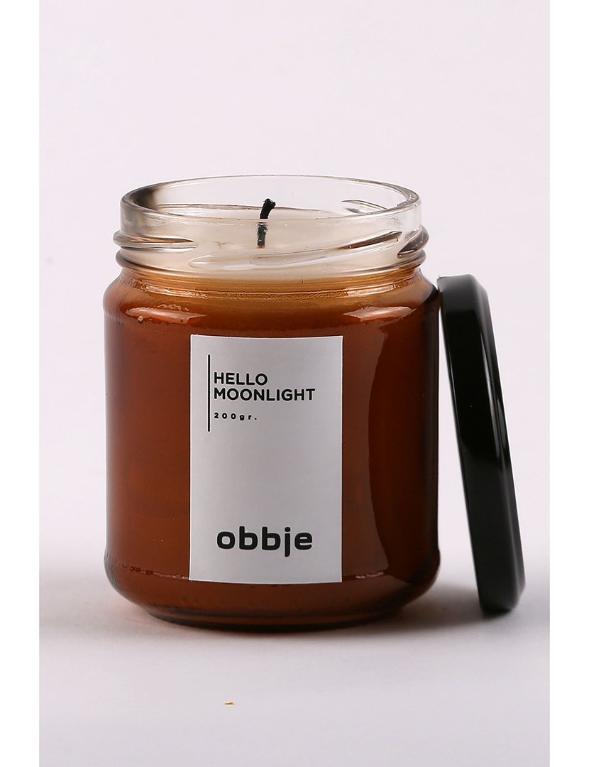 Vela Hello Moonlight Âmbar