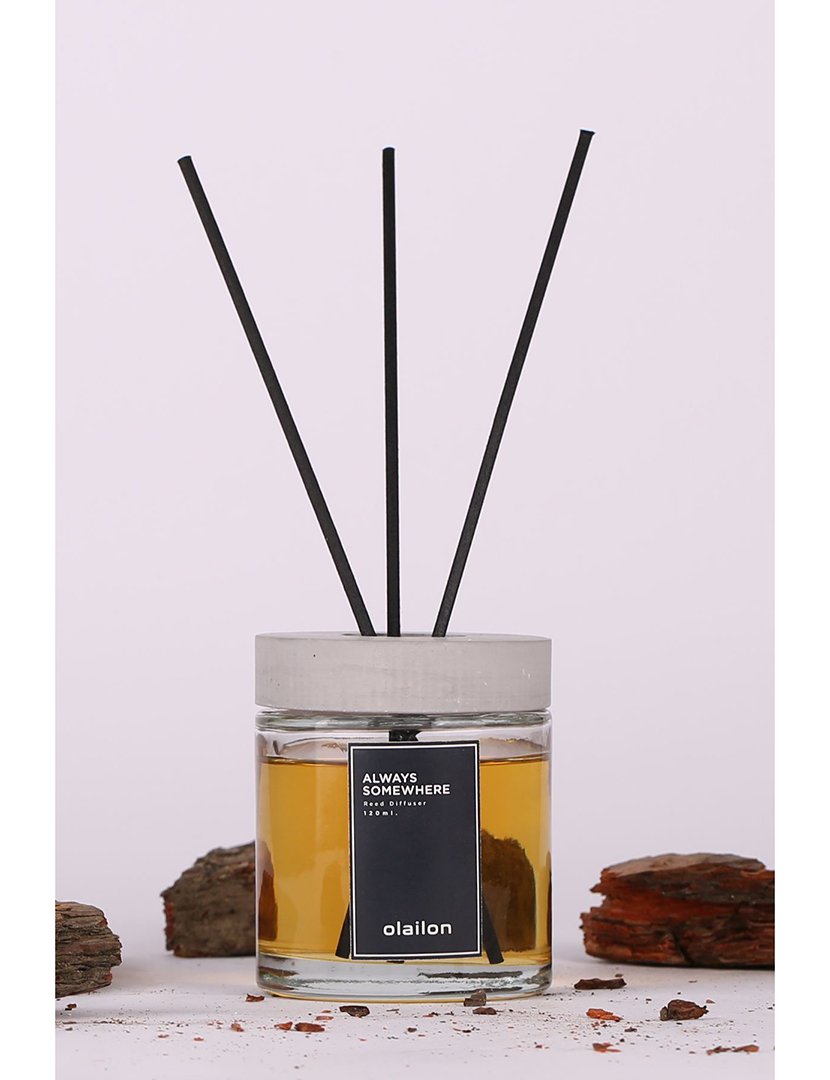 Ambientador em Sticks Reed Diffuser Cinzento