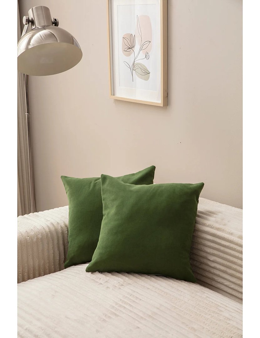 Conjunto 2 Capas de Almofadas Verde