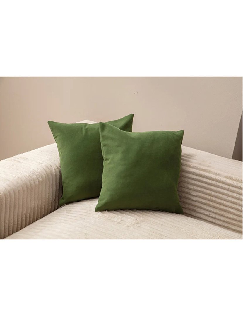 Conjunto 2 Capas de Almofadas Verde