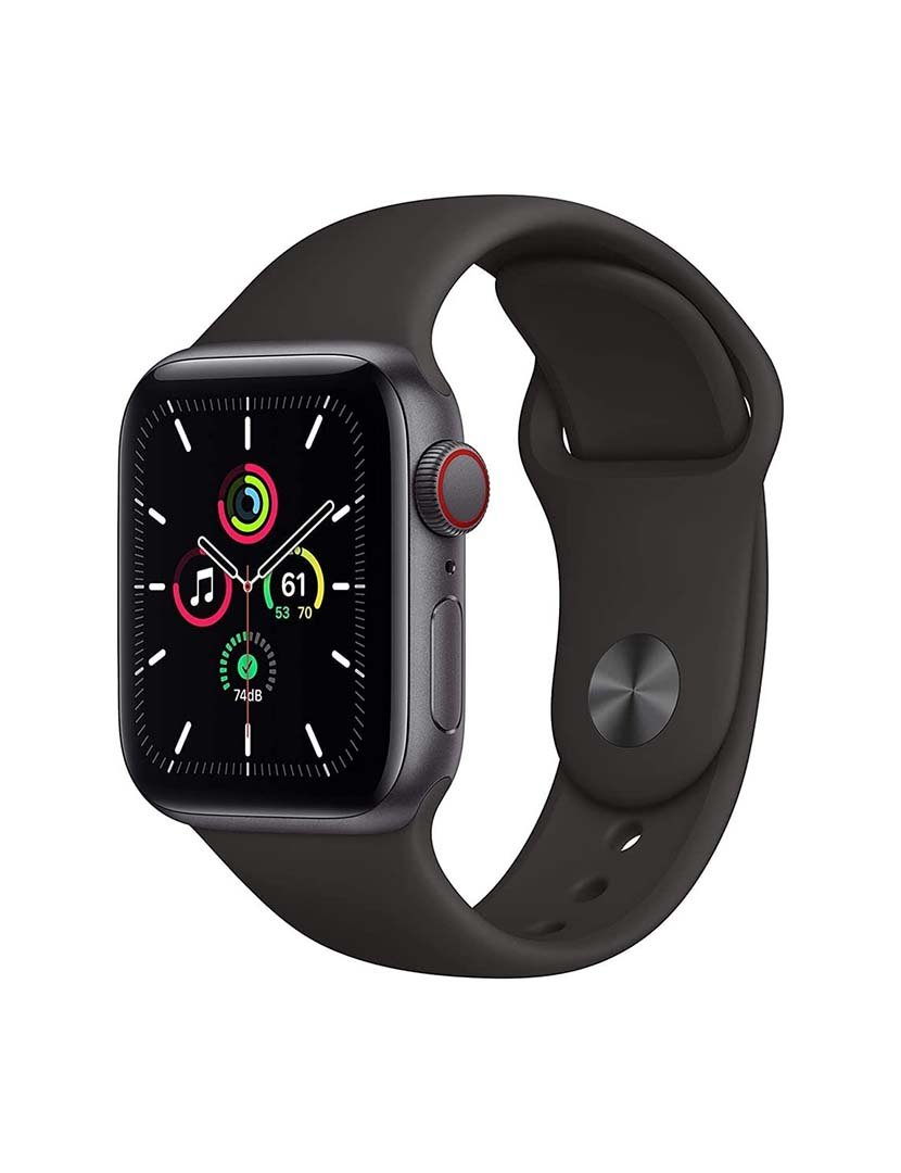 Apple Watch SE (2022) 44mm GPS Aluminum Case Black/Black