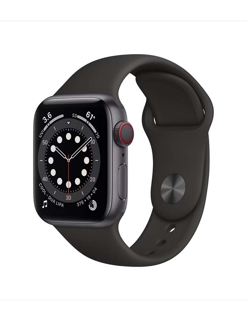 Apple Watch Series 6 40mm GPS Cellular Aluminum case Grey/Black