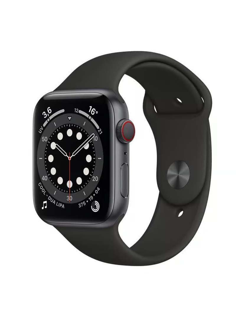 Apple Watch Series 6 44mm GPS Cellular Aluminum case Grey/Black