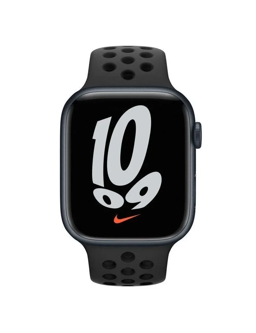 Apple Watch Series 7 Nike 45mm GPS Aluminum Case Black/Black