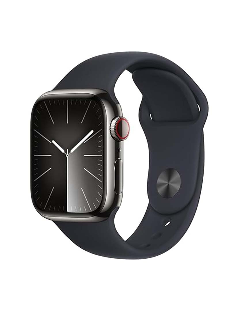 Apple Watch Series 8 45mm GPS Cellular Stainless Steel Case Black/Black