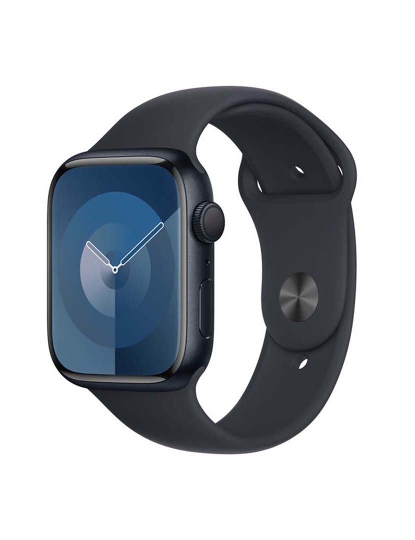 Apple Watch Series 9 45mm GPS Cellular Aluminum Case Black/Black