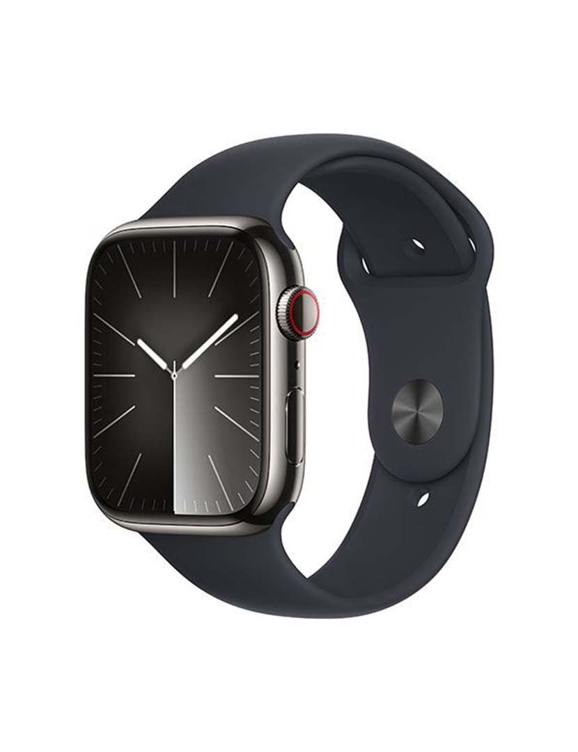Apple Watch Series 9 45mm GPS Cellular Stainless Steel Case Grey/Black