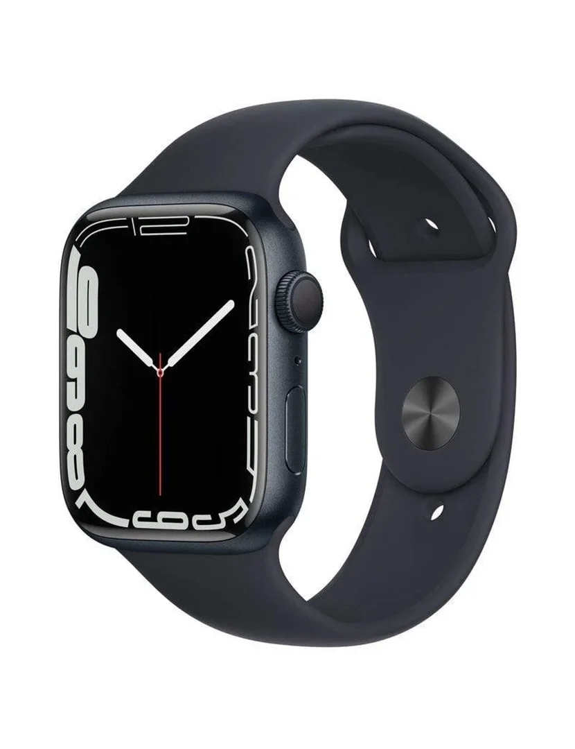 Apple Watch Series 7 45mm GPS Aluminum Case Black/Black