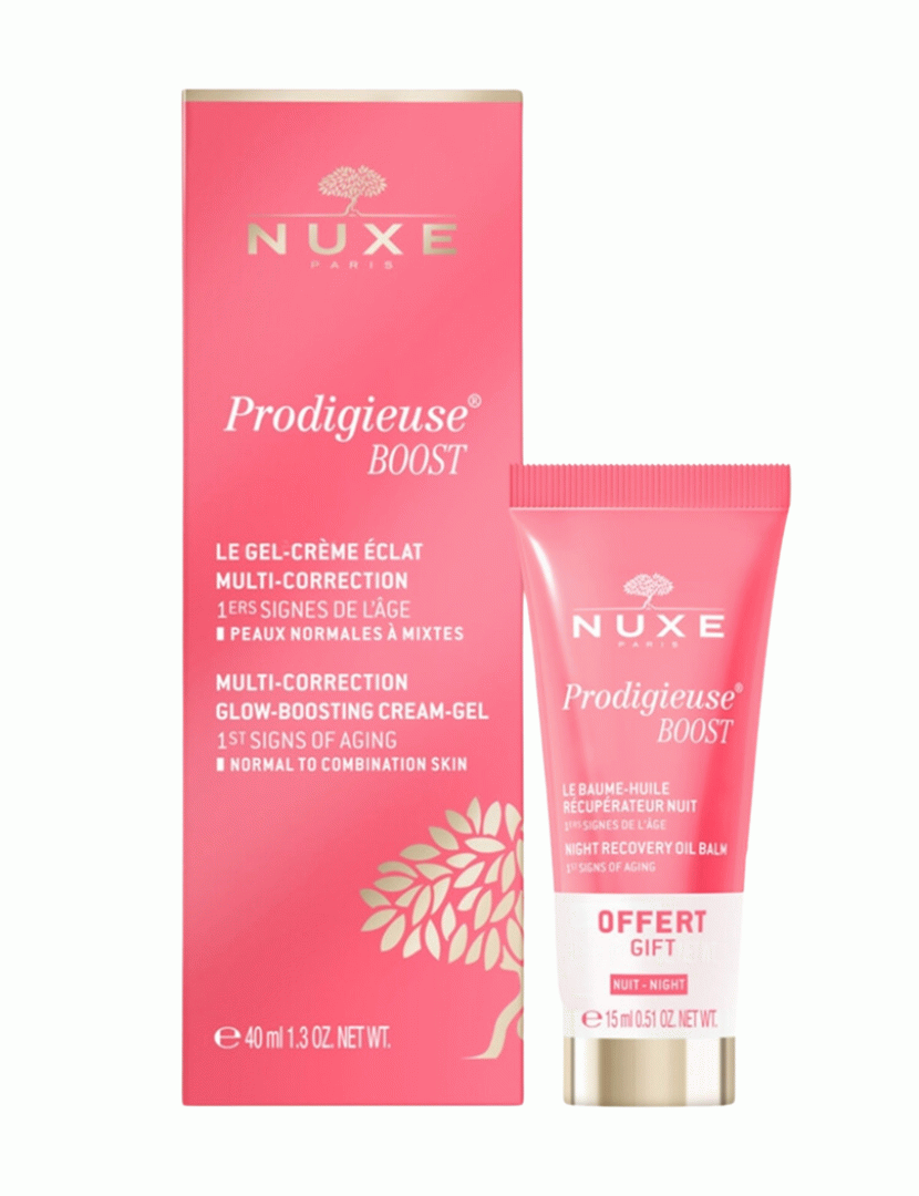Conjunto Nuxe Prodigieuse Boost Multi-Correction Silky Cream 55 Ml