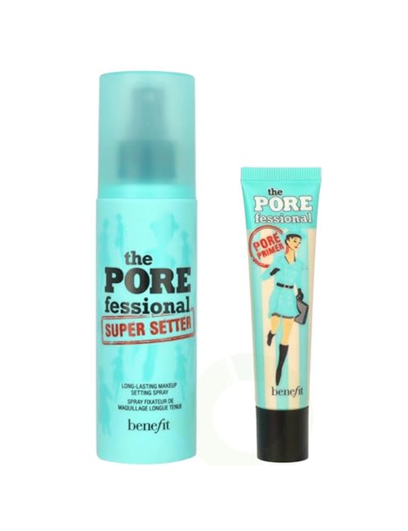 Conjunto Benefit Prime & Pore Make-Up 142 Ml