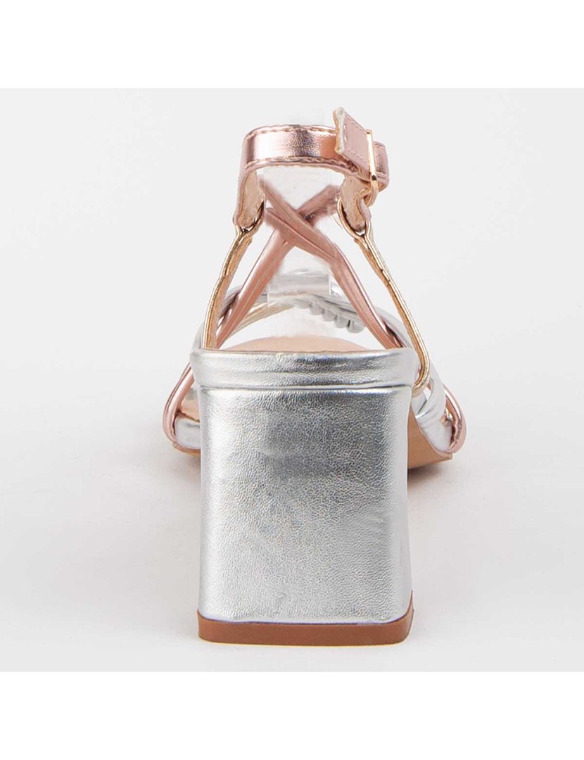 Sandálias com Salto Senhora Multicor