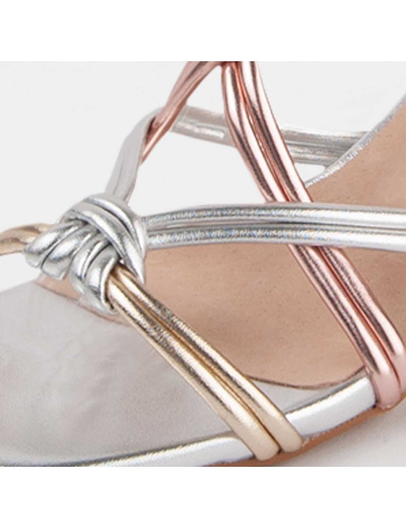 Sandálias com Salto Senhora Multicor