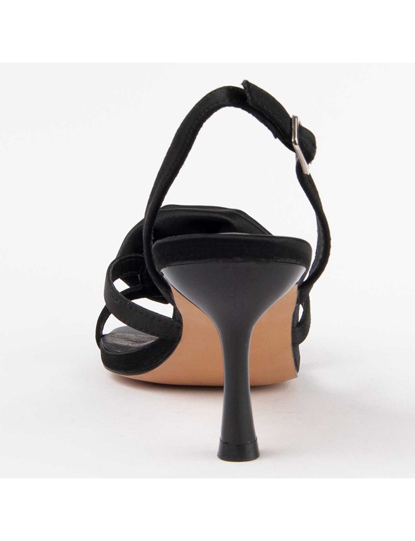 Sandálias com Salto Senhora Preto