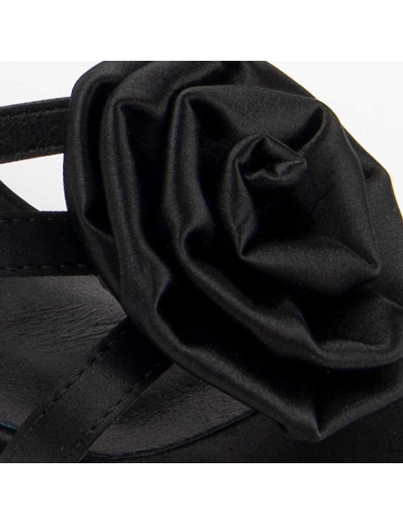 Sandálias com Salto Senhora Preto