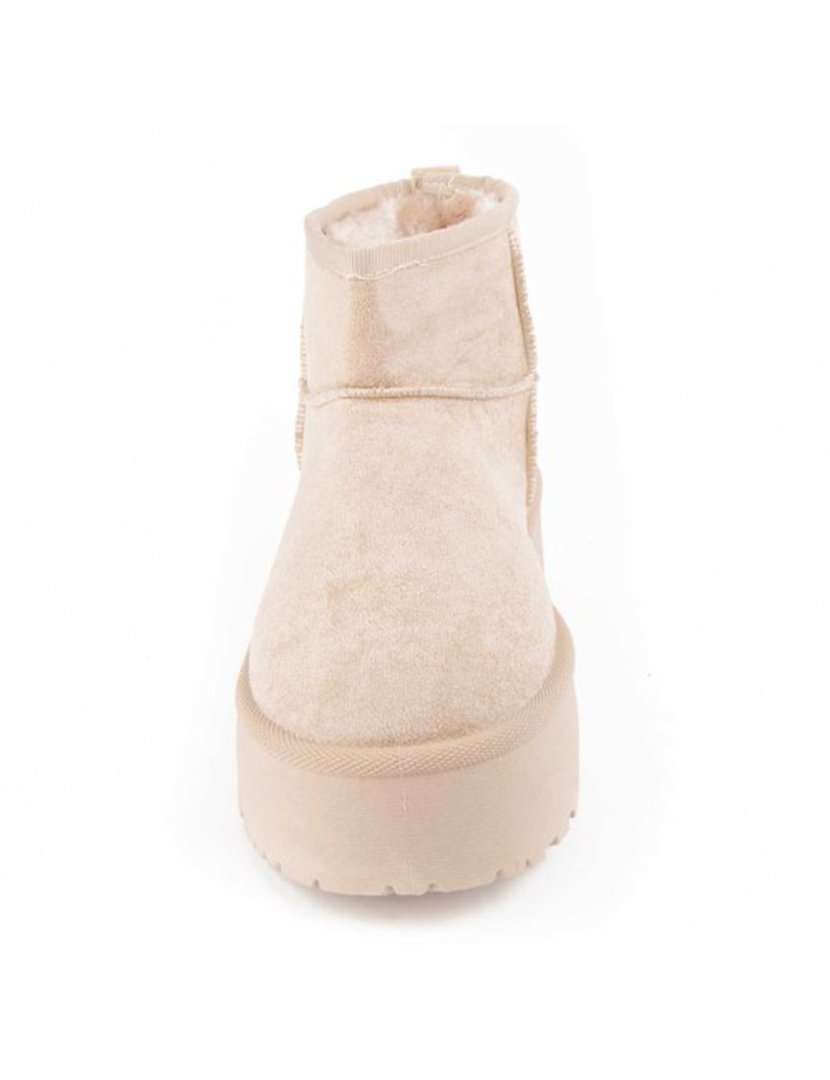 Botins Senhora Bege