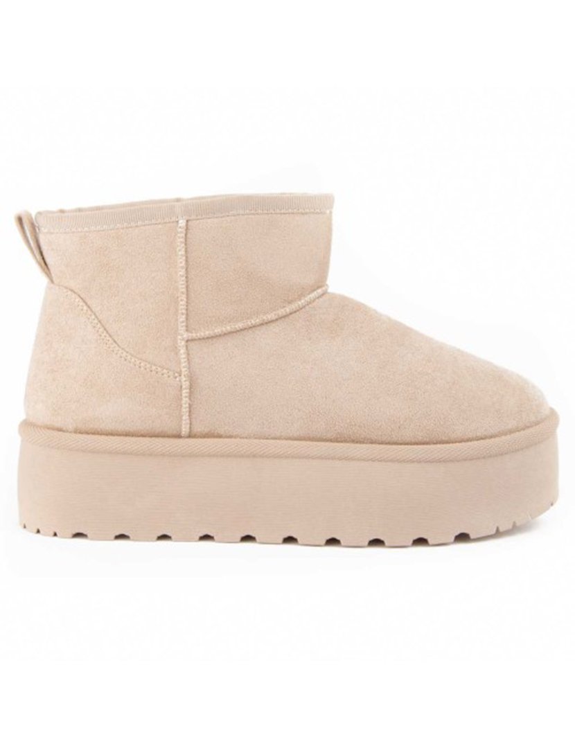 Botins Senhora Bege