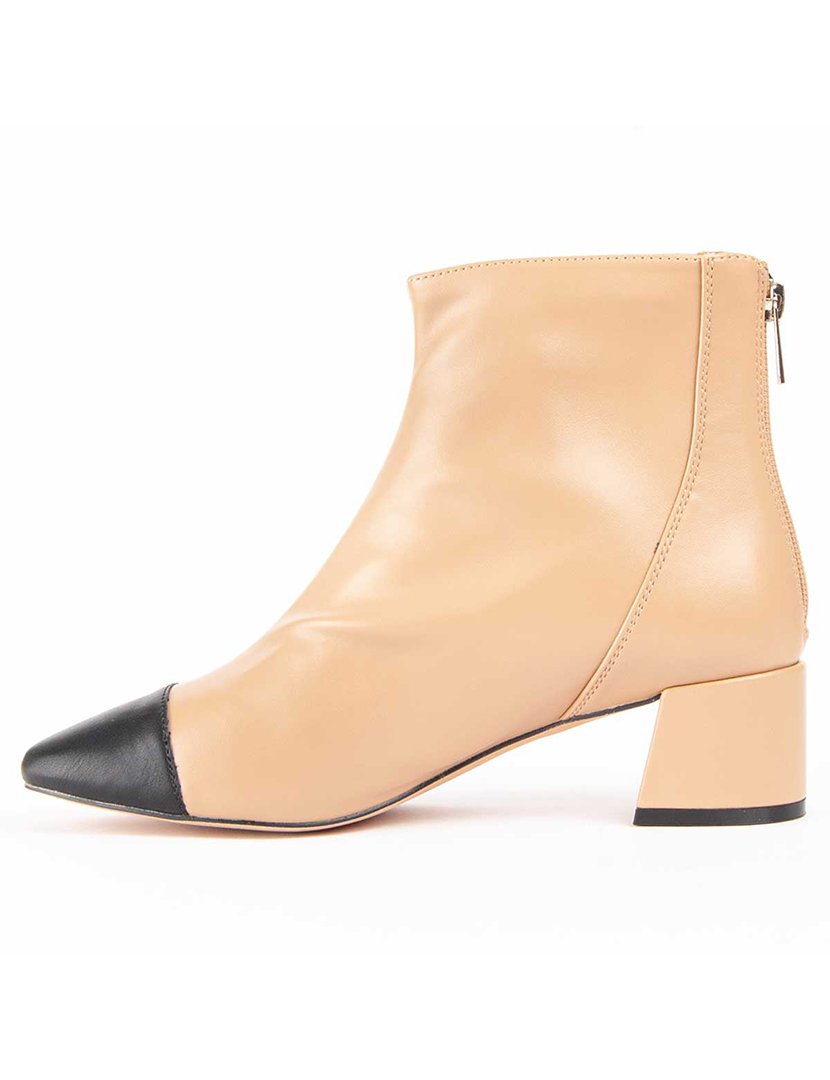 Botas com Salto Senhora Bege