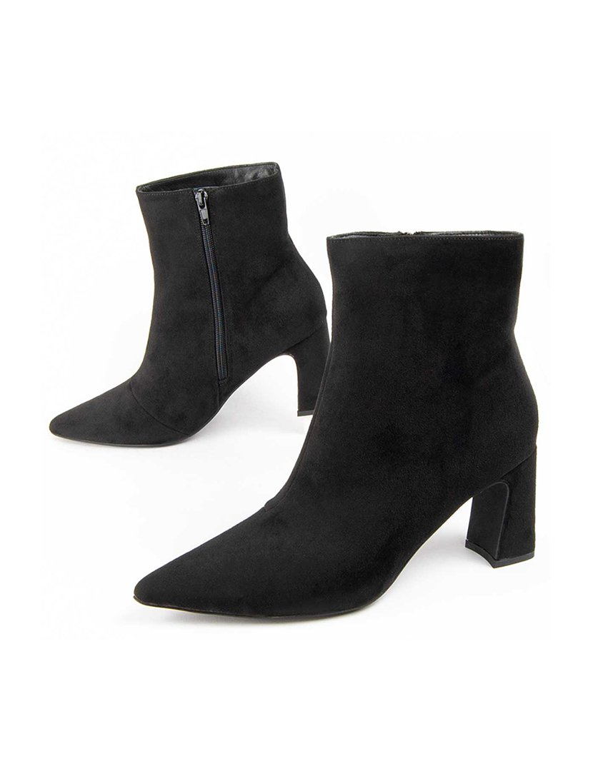 Botas com Salto Senhora Preto