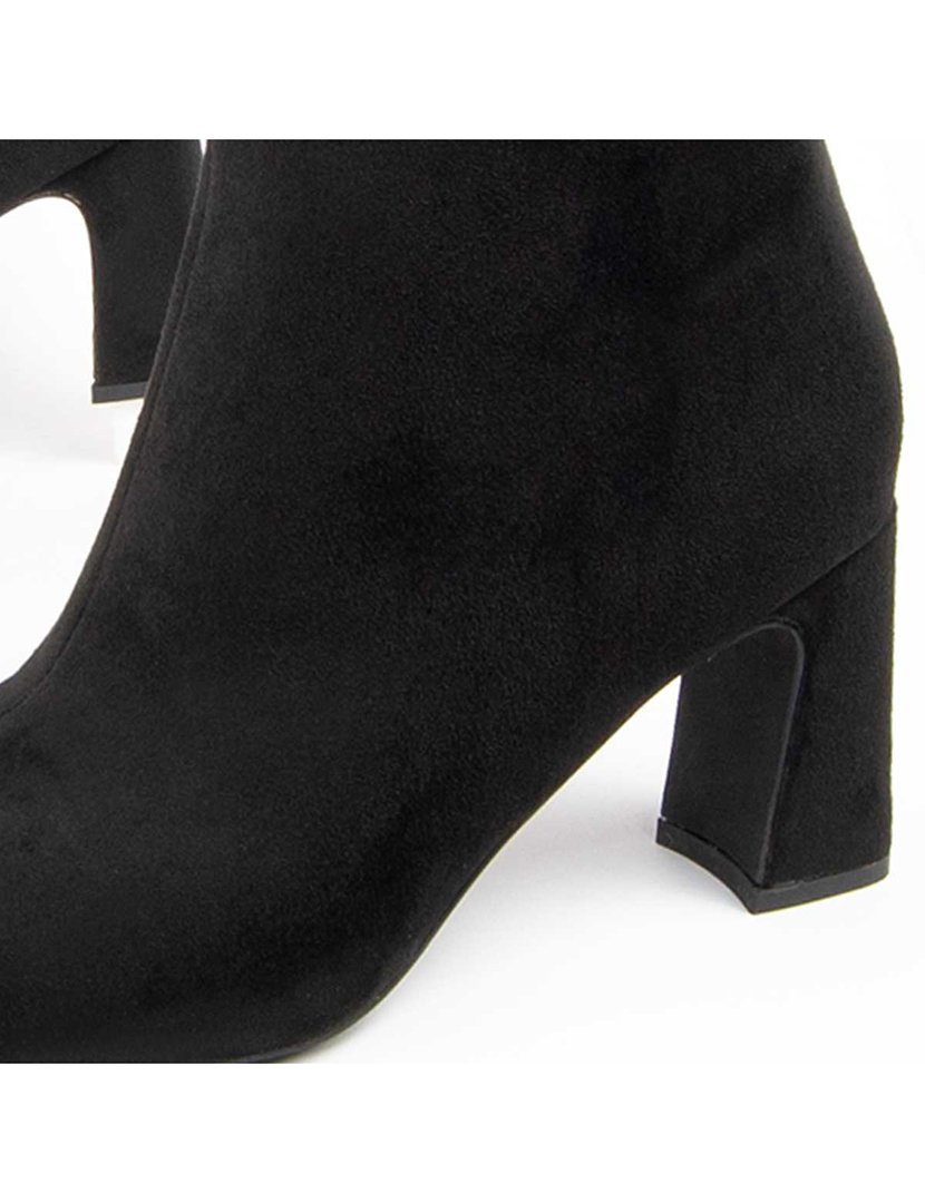 Botas com Salto Senhora Preto