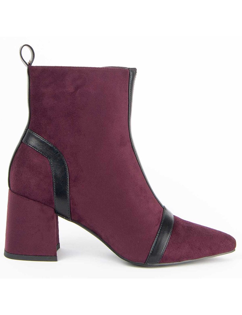 Botas com Salto Senhora Vermelho