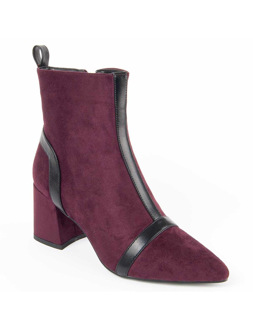 Botas com Salto Senhora Vermelho