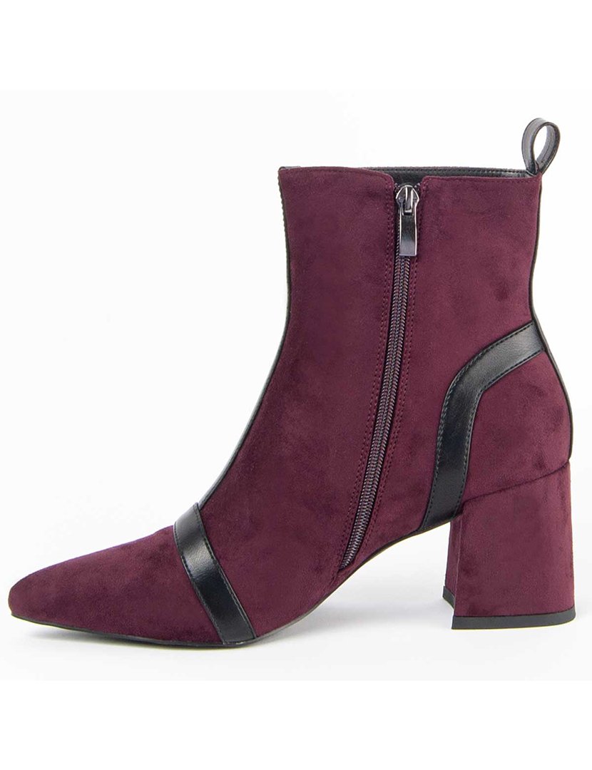 Botas com Salto Senhora Vermelho