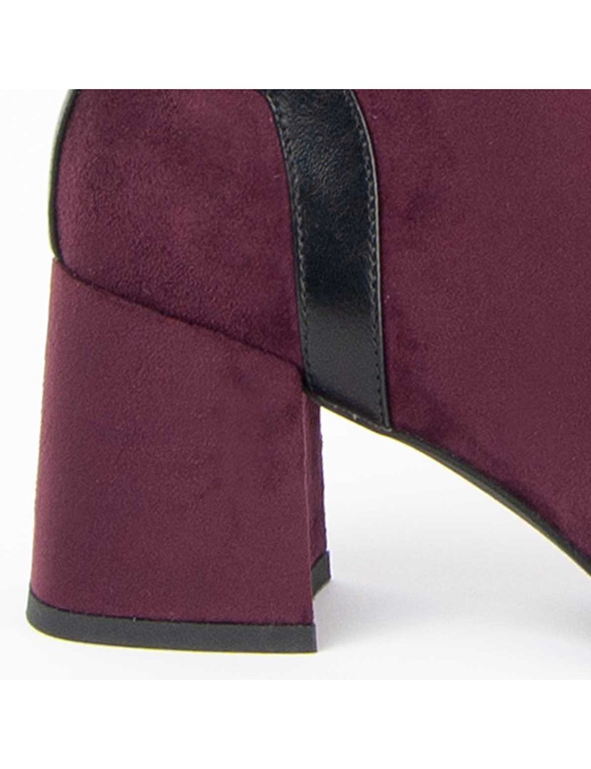Botas com Salto Senhora Vermelho