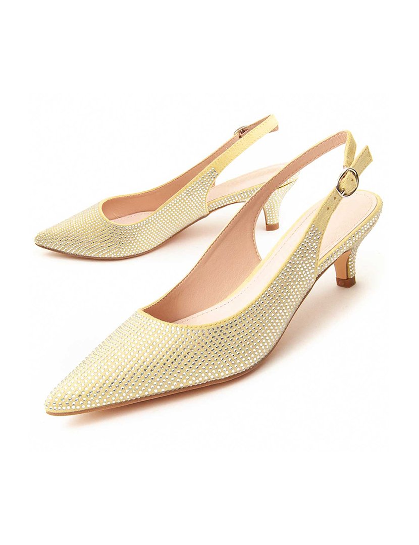 Sapatos de Salto Senhora Verde