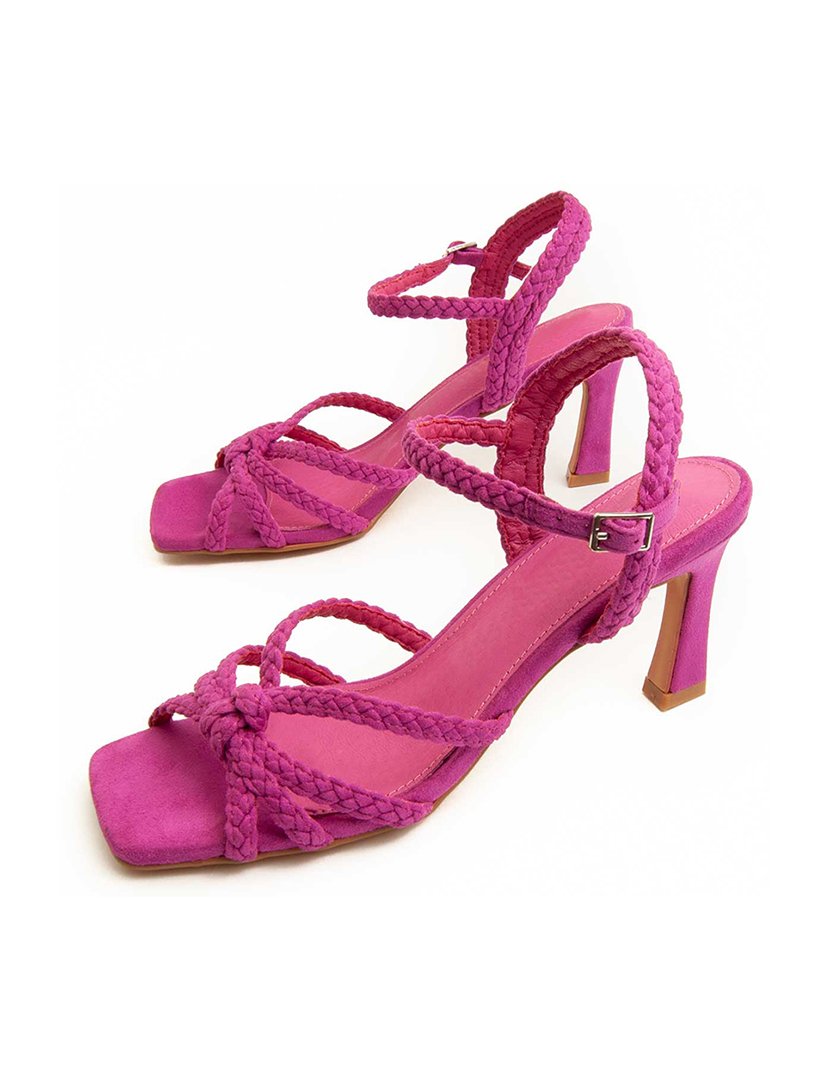 Sandálias com Salto Senhora Rosa