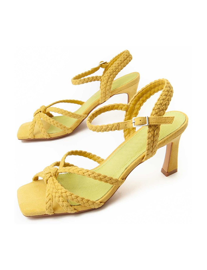 Sandálias com Salto Senhora Verde